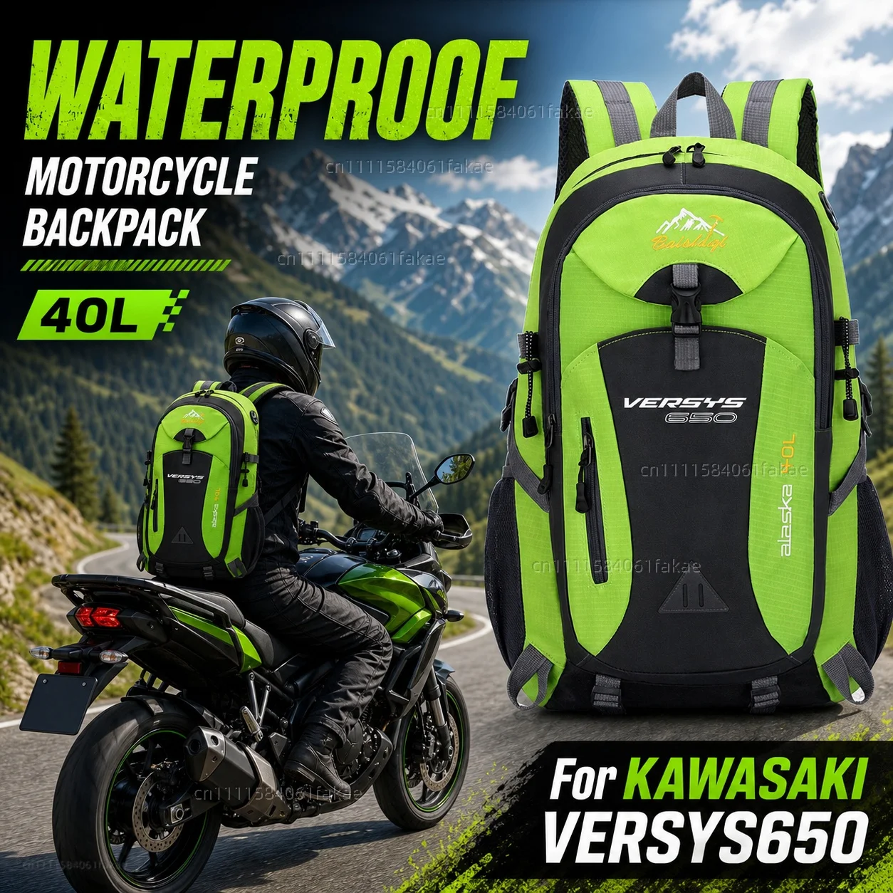 For KAWASAKI VERSYS 650 VERSYS650 ABS 2010-2020 2019 2015 Motorcycle Backpack 40L Waterproof Travel Backpack Outdoor Hiking
For KAWASAKI VERSYS 650 VERSYS650 ABS 2010-2020 2019 2015 Motorcycle Backpack 40L Waterproof Travel Backpack Outdoor Hiking