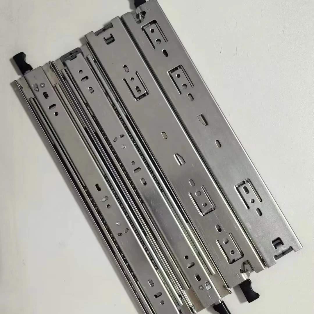 1 Pair 14 Inch Heavy Duty 3 Fold Ball Bearing Stainless Steel Drawer Slides with Silent Operation for Kitchen & Gym Use
1 Pair 14 Inch Heavy Duty 3 Fold Ball Bearing Stainless Steel Drawer Slides with Silent Operation for Kitchen & Gym Use