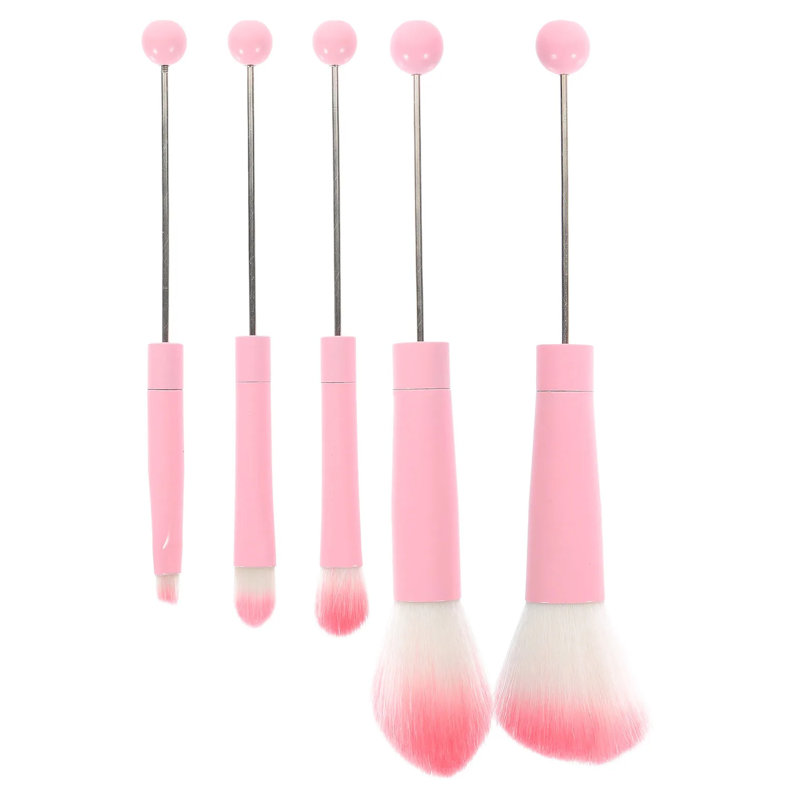 5 pcs Makeup Brush Set Detachable Bead Design Soft Bristles Metal Handle Lightweight Travel-Friendly Cute Design
5 pcs Makeup Brush Set Detachable Bead Design Soft Bristles Metal Handle Lightweight Travel-Friendly Cute Design