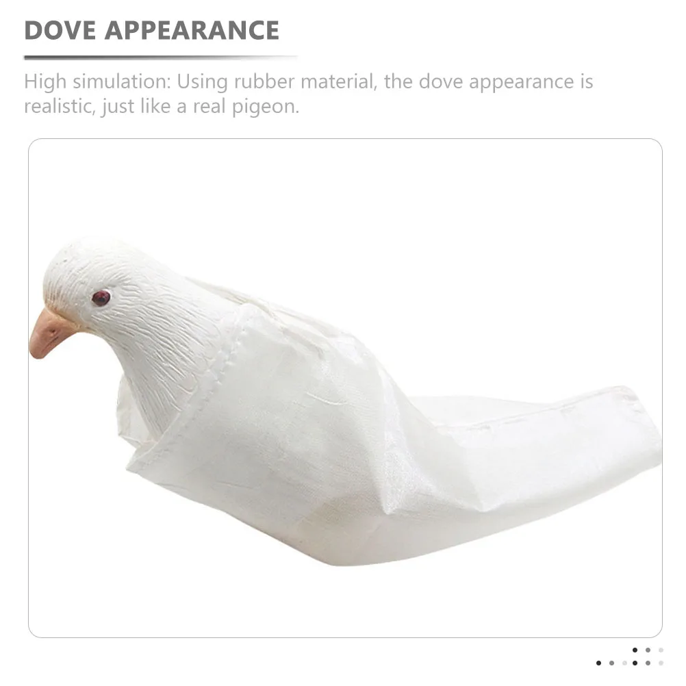 Artificial Rubber Dove Pigeon Trick Prop Realistic Simulation Bird Decoration for Outdoor Garden Lawn Performance
Artificial Rubber Dove Pigeon Trick Prop Realistic Simulation Bird Decoration for Outdoor Garden Lawn Performance