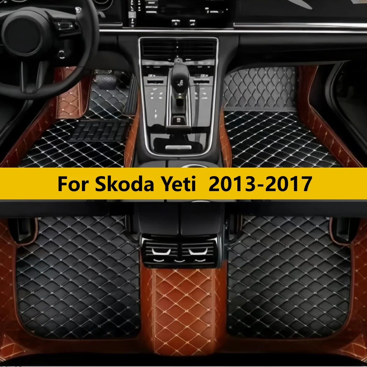 Car Floor Mats Fit For Skoda Yeti 2013 2014 2015 2016 2017 Auto Anti-dirt Full Set Carpet Pads Vehicle Foot Matts Rugs
Car Floor Mats Fit For Skoda Yeti 2013 2014 2015 2016 2017 Auto Anti-dirt Full Set Carpet Pads Vehicle Foot Matts Rugs