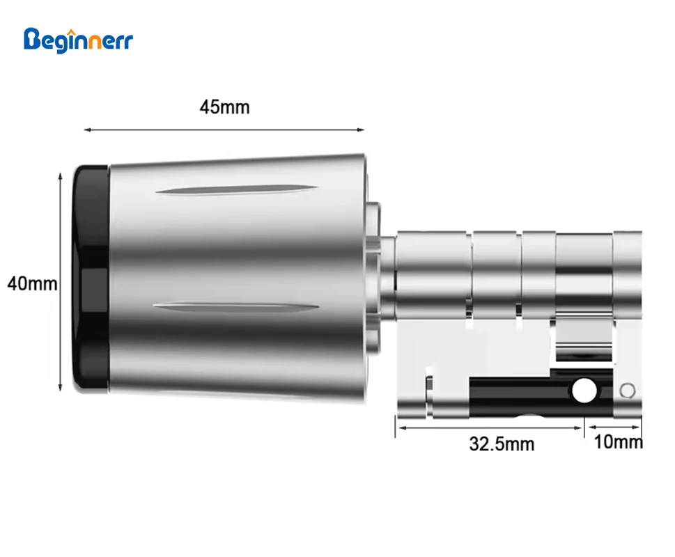 IP67 Waterproof Electronic Half euro cylinder Lock RFID Card tuya ttlock BLE keyless digital smart cylinder door lock
IP67 Waterproof Electronic Half euro cylinder Lock RFID Card tuya ttlock BLE keyless digital smart cylinder door lock