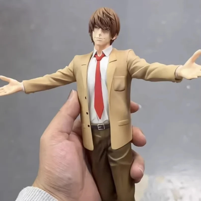 28cm DEATH NOTE Figures Light Yagami Figure Anime Light Yagami Figurine School Uniform PVC Collection Ornament Model Toys Gift
28cm DEATH NOTE Figures Light Yagami Figure Anime Light Yagami Figurine School Uniform PVC Collection Ornament Model Toys Gift