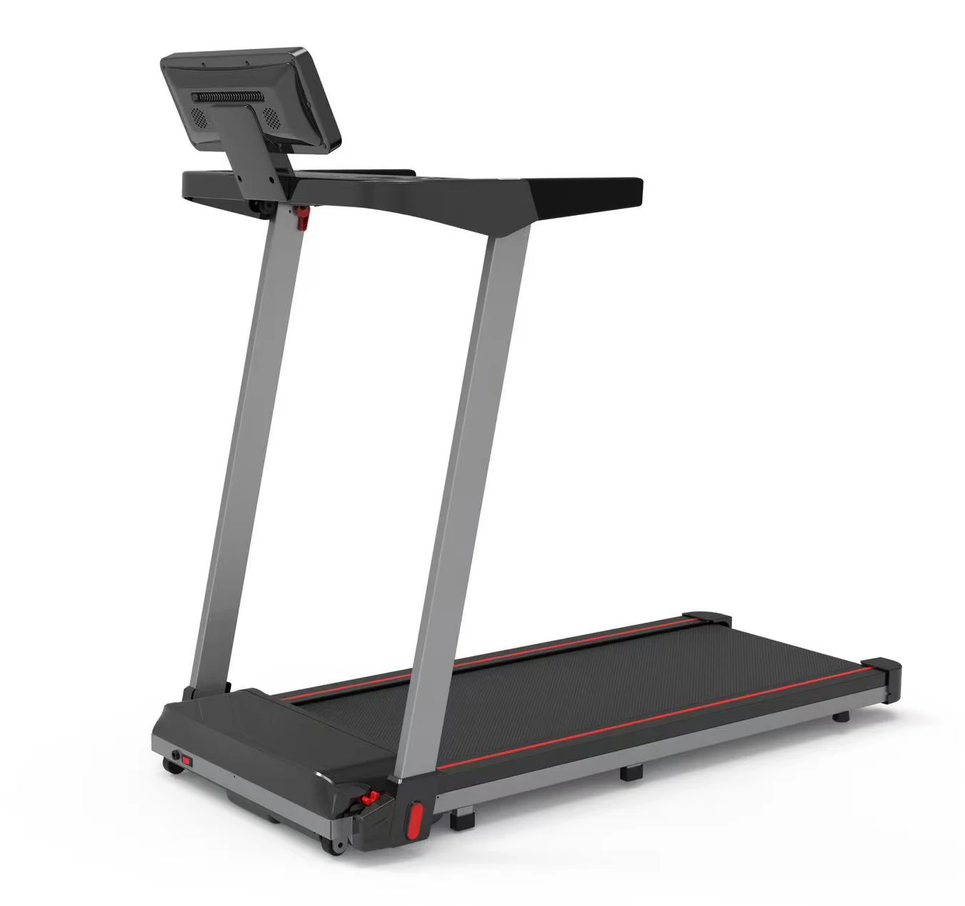 Складная беговая дорожка с наклоном, тихие беговые дорожки, двухэтажная технология, мониторинг силиконовой ударной подушки
Складная беговая дорожка с наклоном, тихие беговые дорожки, двухэтажная технология, мониторинг силиконовой ударной подушки