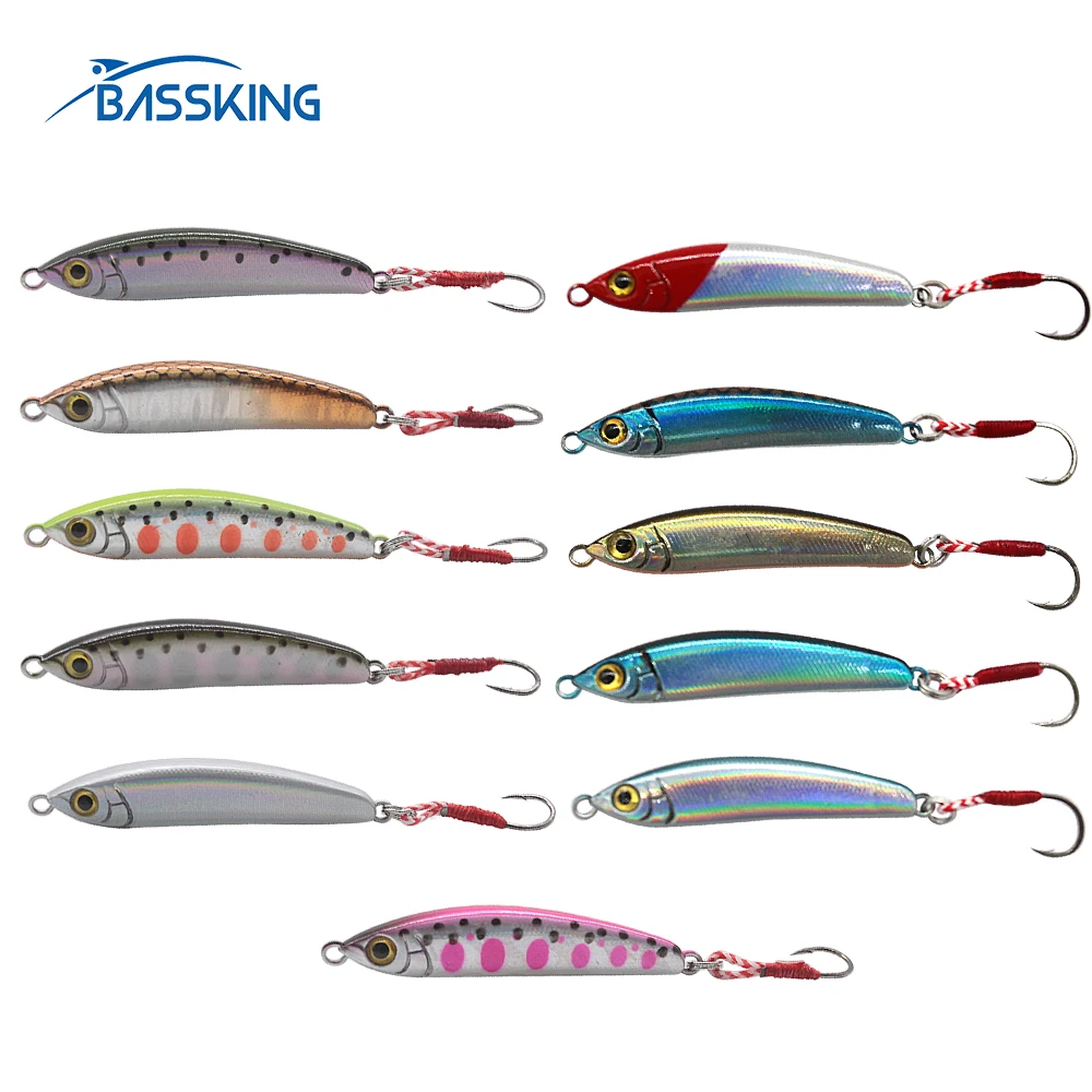 BASSKING Mini Sinking Pencil 40mm 3g Fishing Lure Wobblers Crankbait Hardbait Artificial Bait Wobbler for Jigging Fishing
BASSKING Mini Sinking Pencil 40mm 3g Fishing Lure Wobblers Crankbait Hardbait Artificial Bait Wobbler for Jigging Fishing