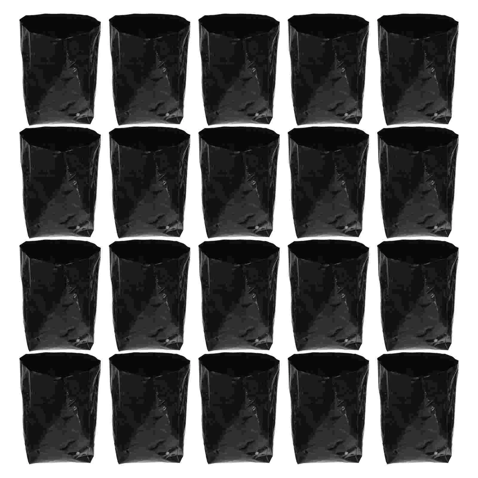 100 Pcs Sapling Bag Gardening Black Planting Flower Grow Pouch Nursery Farming Square Container
100 Pcs Sapling Bag Gardening Black Planting Flower Grow Pouch Nursery Farming Square Container