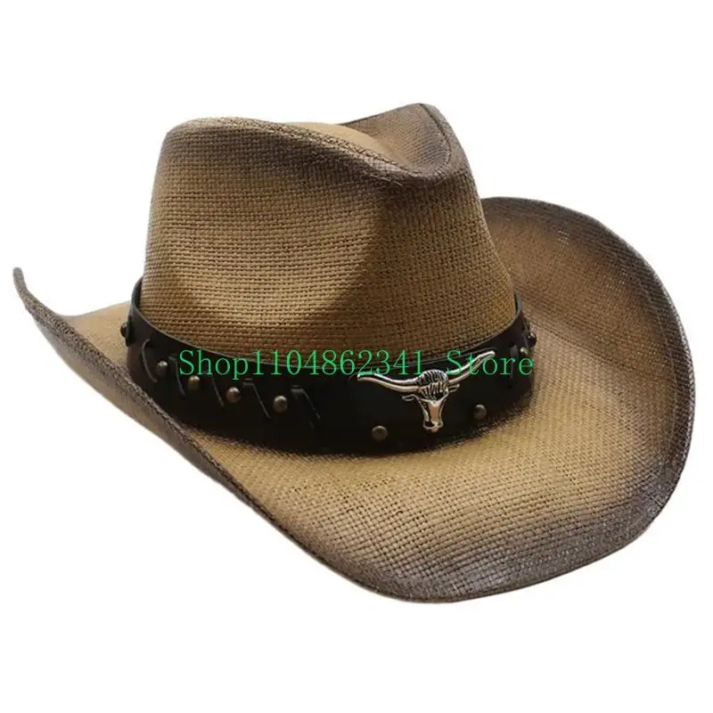 652F Cool Cowboy Hats for Music Festival Adult Unisex Cowgirl Hat Large Brimmed Travel Sun Hat Carnivals Party Hat Headwear
652F Cool Cowboy Hats for Music Festival Adult Unisex Cowgirl Hat Large Brimmed Travel Sun Hat Carnivals Party Hat Headwear