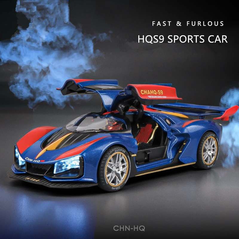 1/24 HONGQI S9 High Performance Alloy Sports Car Model Diecast Metal Vehicles Car Model With Sound and Light Spray Kids Toy Gift
1/24 HONGQI S9 High Performance Alloy Sports Car Model Diecast Metal Vehicles Car Model With Sound and Light Spray Kids Toy Gift