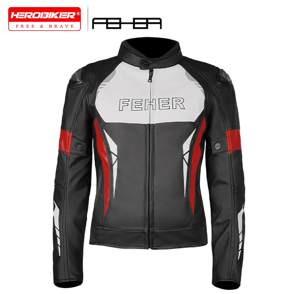 Motorcycle Racing Jacket PU Leather Waterproof Lining Cycling Motorbike Motocross Jacket Men Women With CE Protective Gear
Motorcycle Racing Jacket PU Leather Waterproof Lining Cycling Motorbike Motocross Jacket Men Women With CE Protective Gear