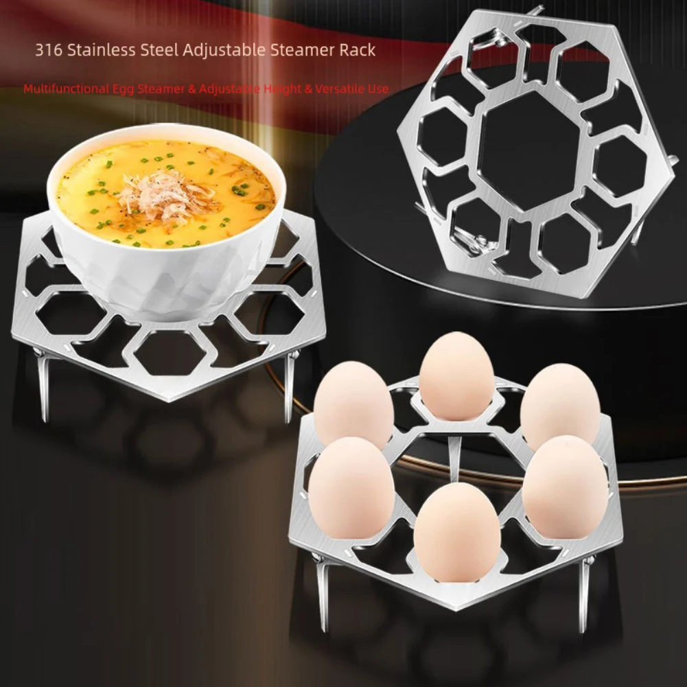 Подставка для пароварки для яиц, штабелируемые лотки с несколькими отверстиями из нержавеющей стали для приготовления пищи в кастрюле, комбинированная, подходит для эффективного здорового приготовления пищи
Подставка для пароварки для яиц, штабелируемые лотки с несколькими отверстиями из нержавеющей стали для приготовления пищи в кастрюле, комбинированная, подходит для эффективного здорового приготовления пищи