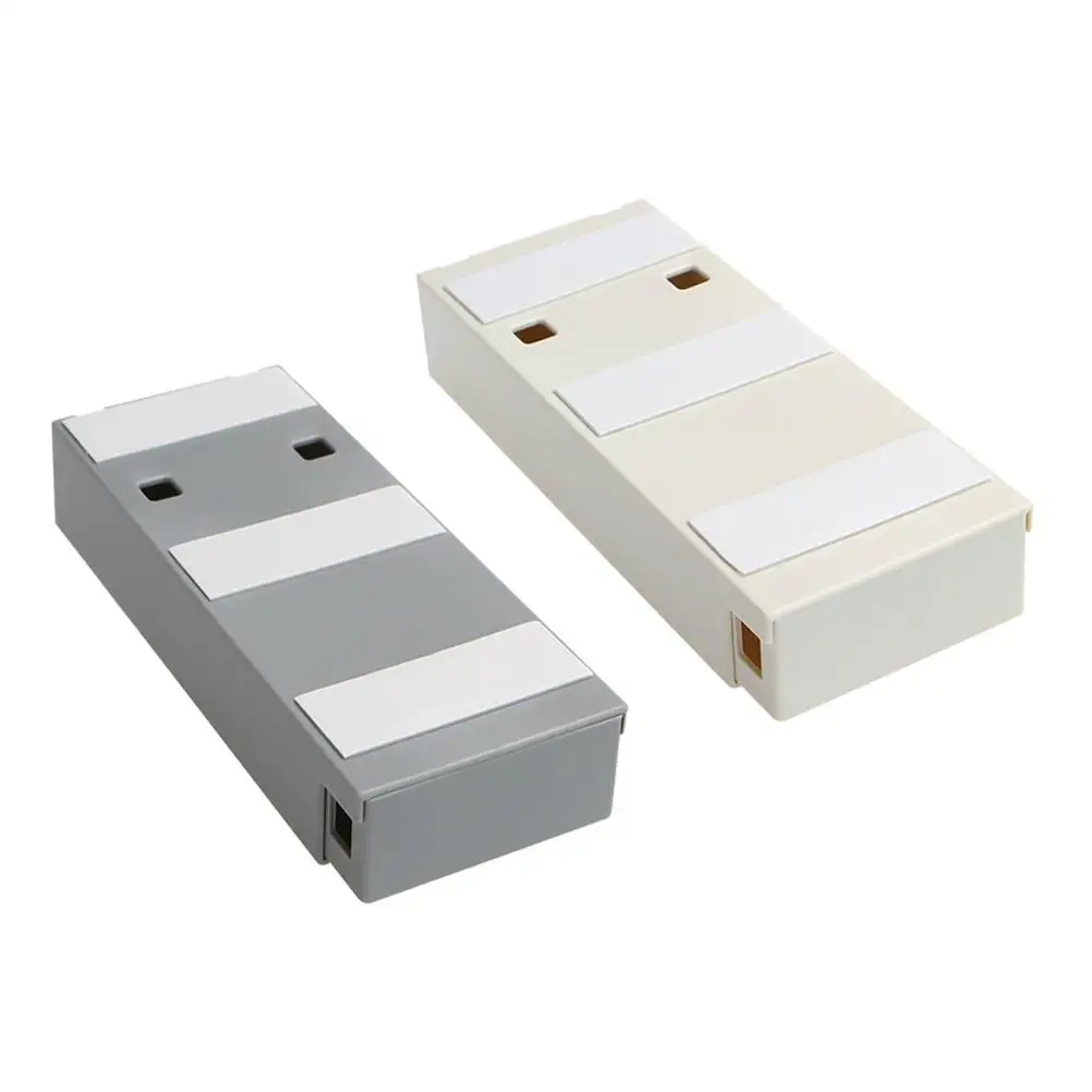 2 Pcs Nail-free Storage Boxes Self-adhesive Hidden Drawer Organizer Office Desk Bottom Beige Style Plastic Storage Box
2 Pcs Nail-free Storage Boxes Self-adhesive Hidden Drawer Organizer Office Desk Bottom Beige Style Plastic Storage Box