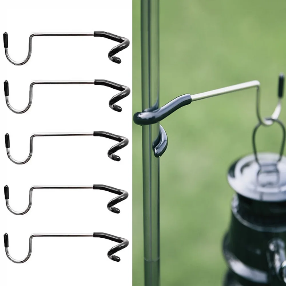 1/5Pcs Camping Light Pole Hook Stainless Steel Tent Pole Lamp Hook Multifunctional Outdoor Camping Light Stand Hook
1/5Pcs Camping Light Pole Hook Stainless Steel Tent Pole Lamp Hook Multifunctional Outdoor Camping Light Stand Hook