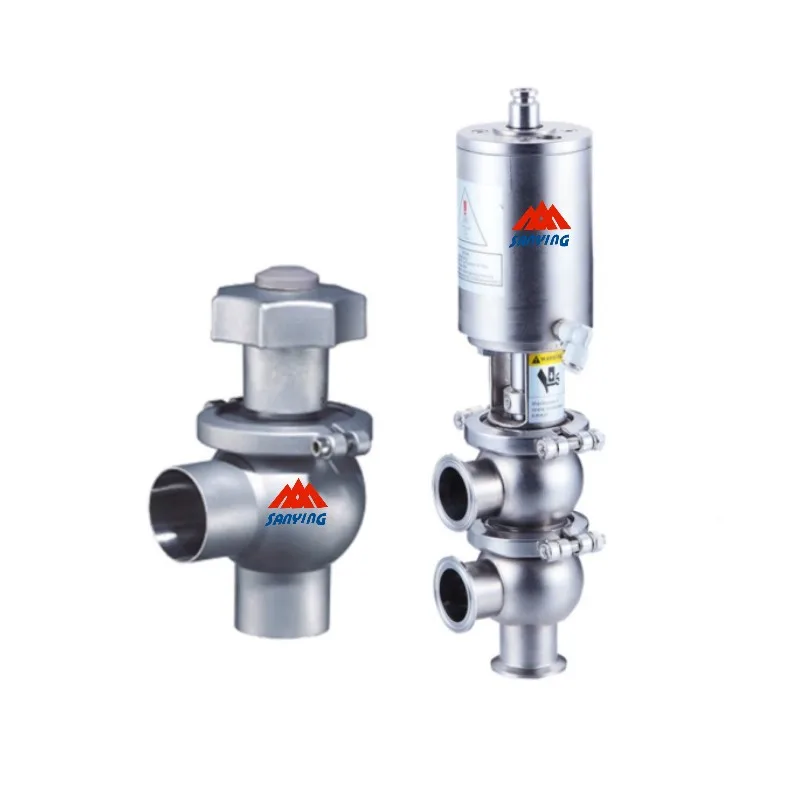 21-Type Stainless Steel Sanitary Manual Safety Valve with Reversing Divert Seat High Temperature Base OEM Customizable
21-Type Stainless Steel Sanitary Manual Safety Valve with Reversing Divert Seat High Temperature Base OEM Customizable
