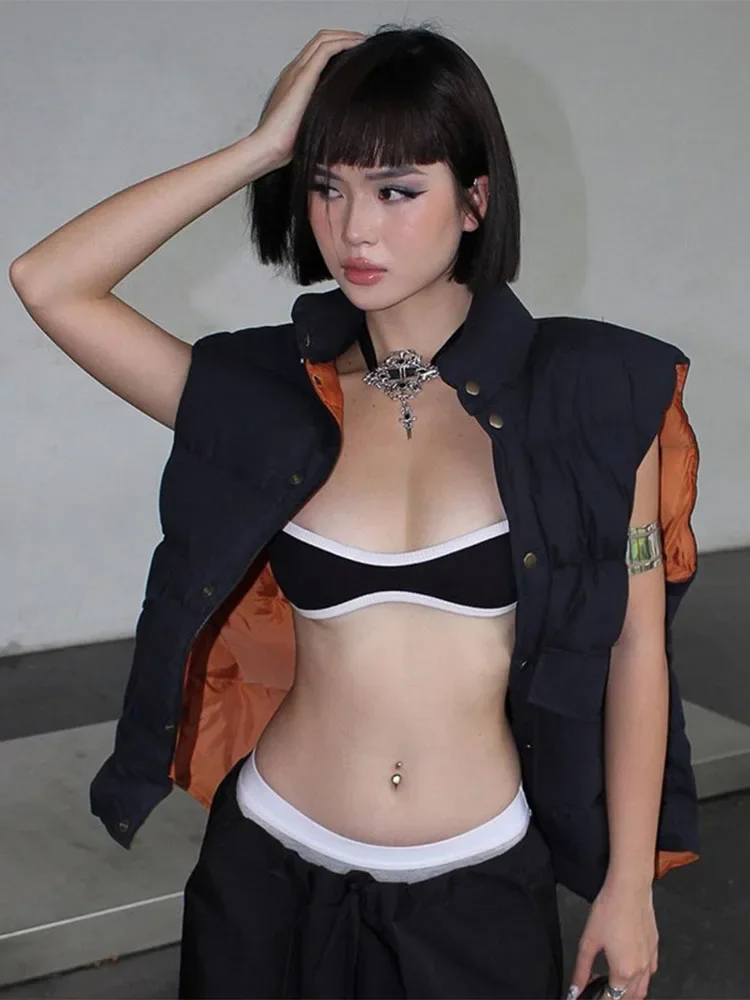 Black Crop Tops Print Sleeveless Casual Tank Tops 2025 New Y2K Aesthetic Fairy Grunge Gothic Sweet Cute 90s Egirl Camisole
Black Crop Tops Print Sleeveless Casual Tank Tops 2025 New Y2K Aesthetic Fairy Grunge Gothic Sweet Cute 90s Egirl Camisole