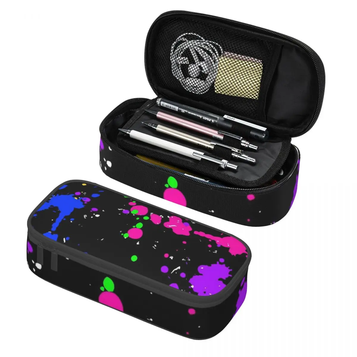 Colorful Graffiti Splatter Print Pencil Cases Pencil Pouch Storage Stationery Supplies Big Capacity Pen Box Pencil Bag Students
Colorful Graffiti Splatter Print Pencil Cases Pencil Pouch Storage Stationery Supplies Big Capacity Pen Box Pencil Bag Students