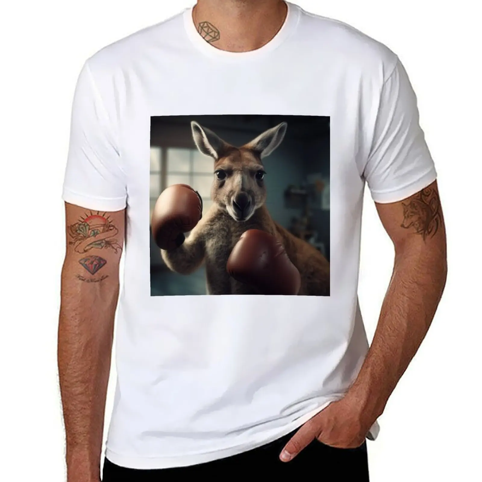 boxer kangaroo T-Shirt Stylish Graphic Short Sleeve Top
boxer kangaroo T-Shirt Stylish Graphic Short Sleeve Top