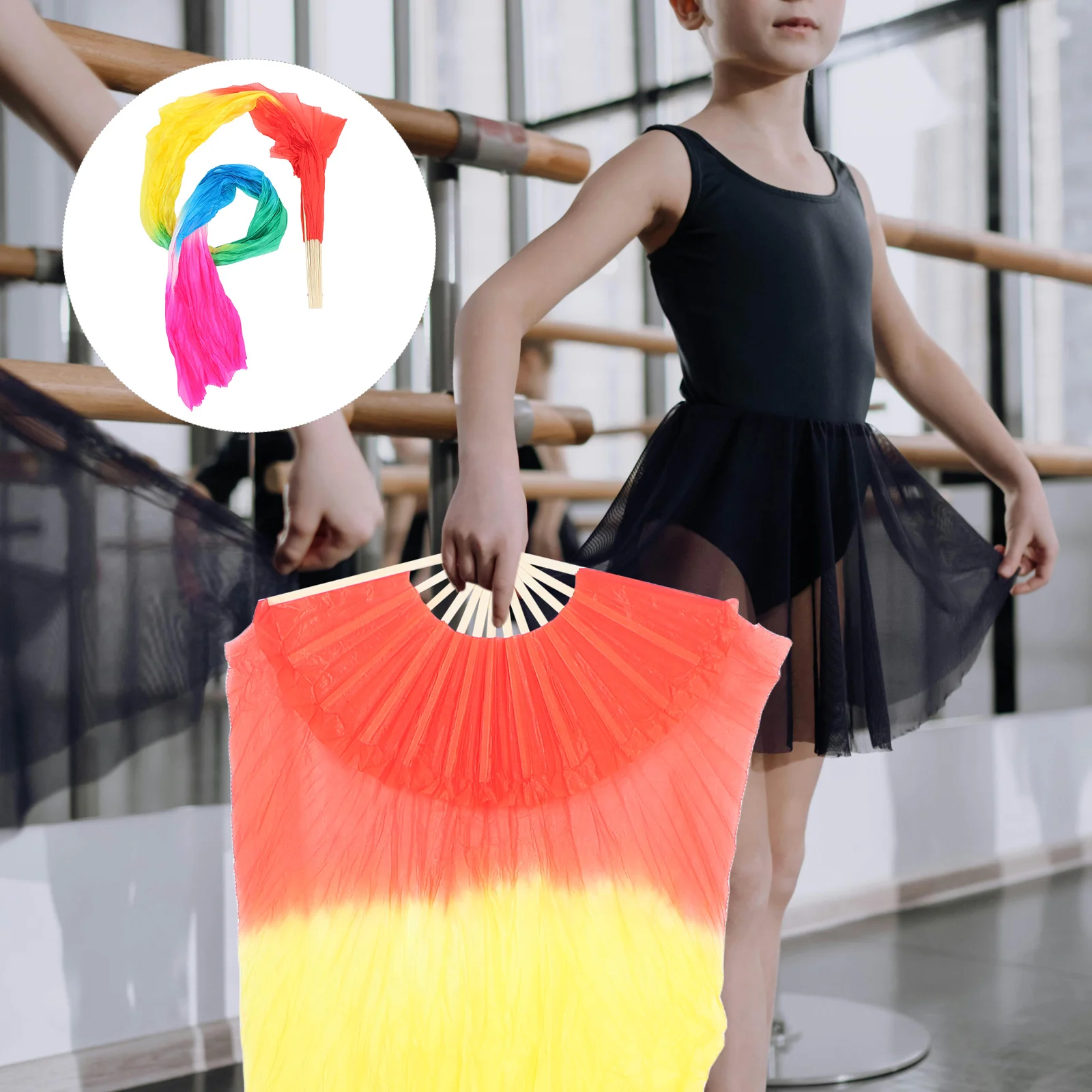 Skirts Fan Long Silk Veil for Aldult Veils Lengthened Colorful Woman
Skirts Fan Long Silk Veil for Aldult Veils Lengthened Colorful Woman