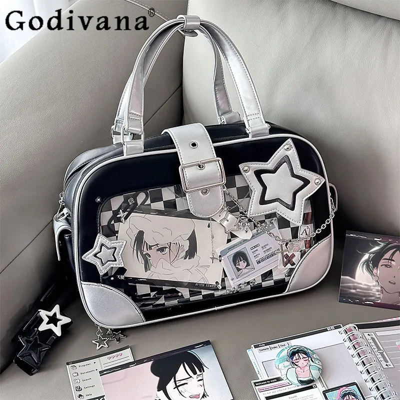 Original New 2D Pain Bag Japanese College Style Student Fashion Versatile Large Capacity Shoulder Bag Crossbody Bag for Women
Original New 2D Pain Bag Japanese College Style Student Fashion Versatile Large Capacity Shoulder Bag Crossbody Bag for Women