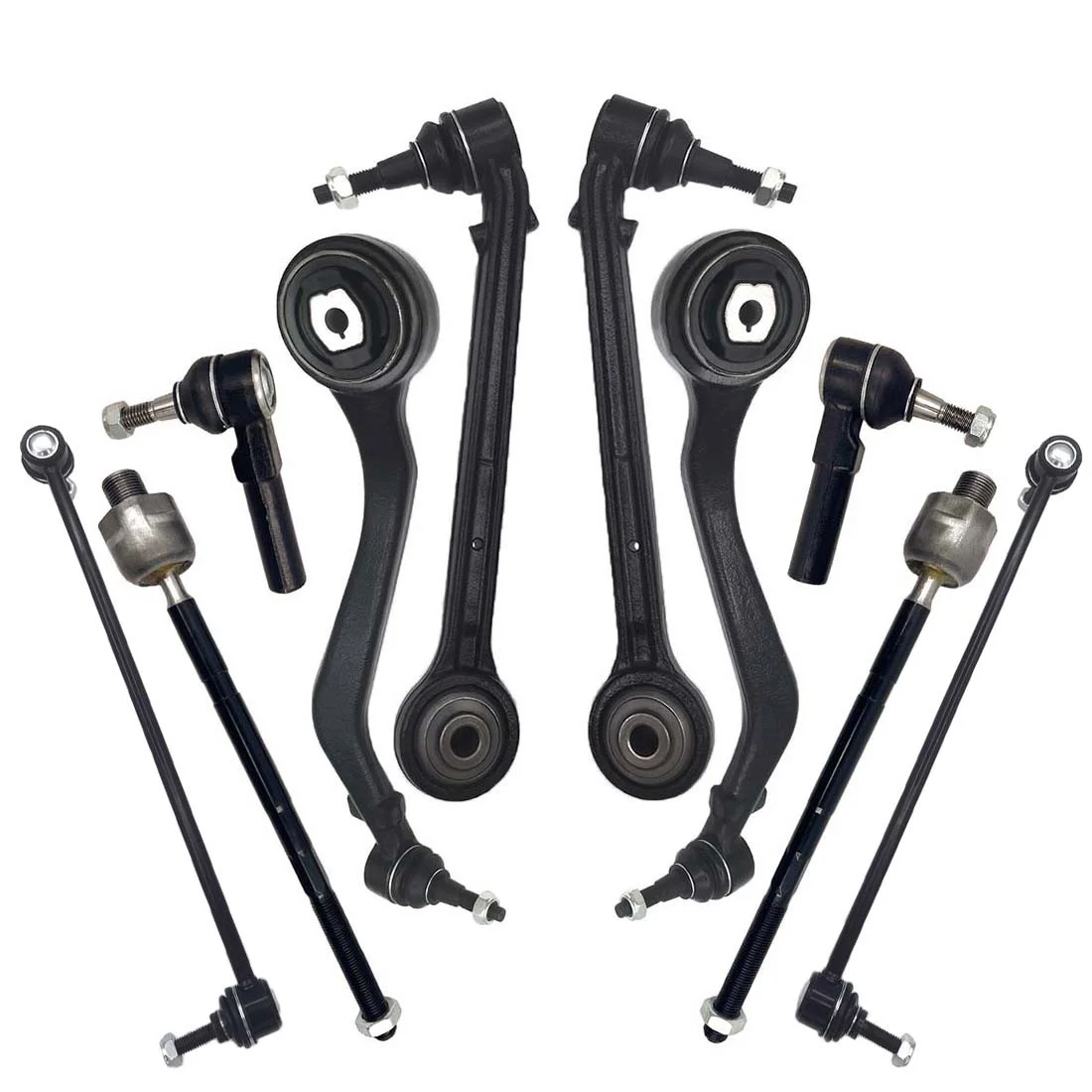 TOPICKSAP 10pcs Front Lower Control Arms Tie Rods Sway Bars Suspension Kit for 2010-2015 Chevy Camaro
TOPICKSAP 10pcs Front Lower Control Arms Tie Rods Sway Bars Suspension Kit for 2010-2015 Chevy Camaro