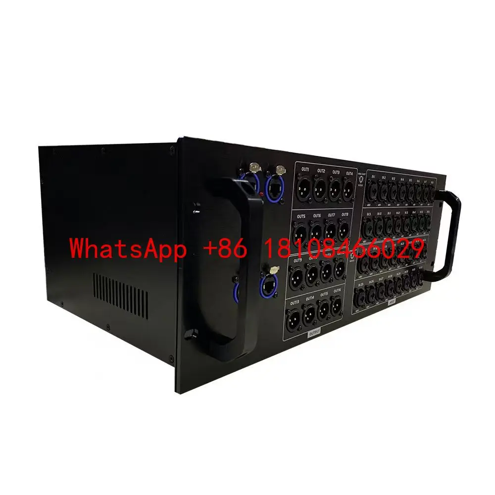 High Quality Metal 32-Channel High Power Digital Audio Interface Box with 350W Output Preamplifier Translation English
High Quality Metal 32-Channel High Power Digital Audio Interface Box with 350W Output Preamplifier Translation English