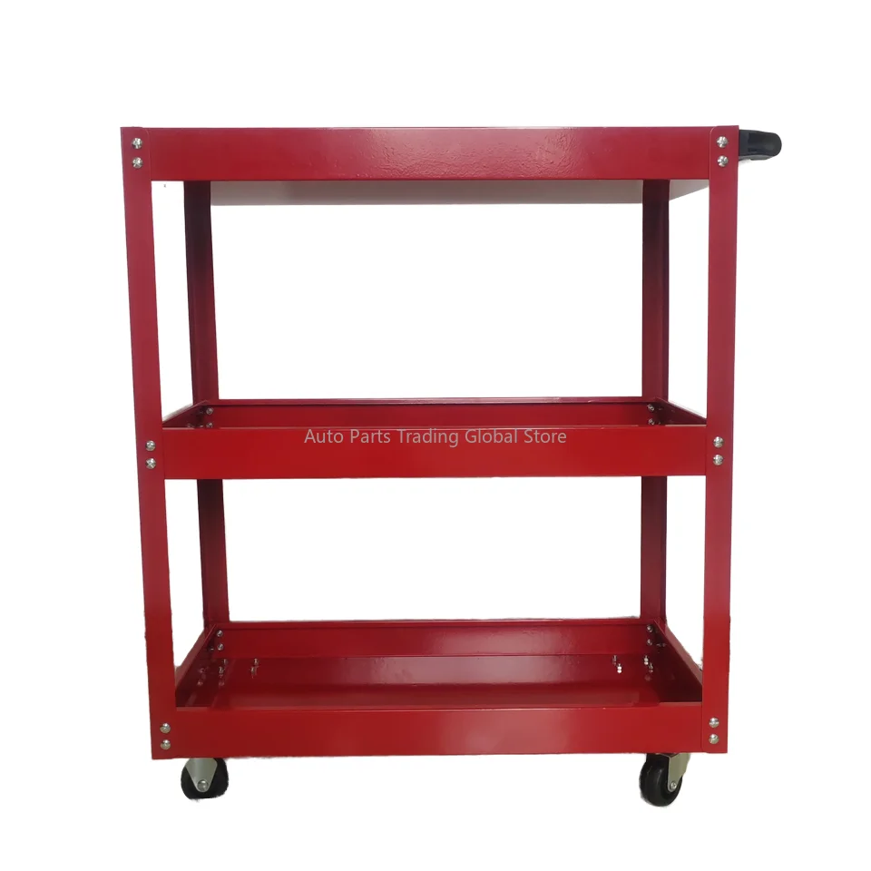 3-Tier Tool Cart - Auto Repair Tool Storage Cart Wheeled Mobile Toolbox Workshop Parts Storage Cart
3-Tier Tool Cart - Auto Repair Tool Storage Cart Wheeled Mobile Toolbox Workshop Parts Storage Cart
