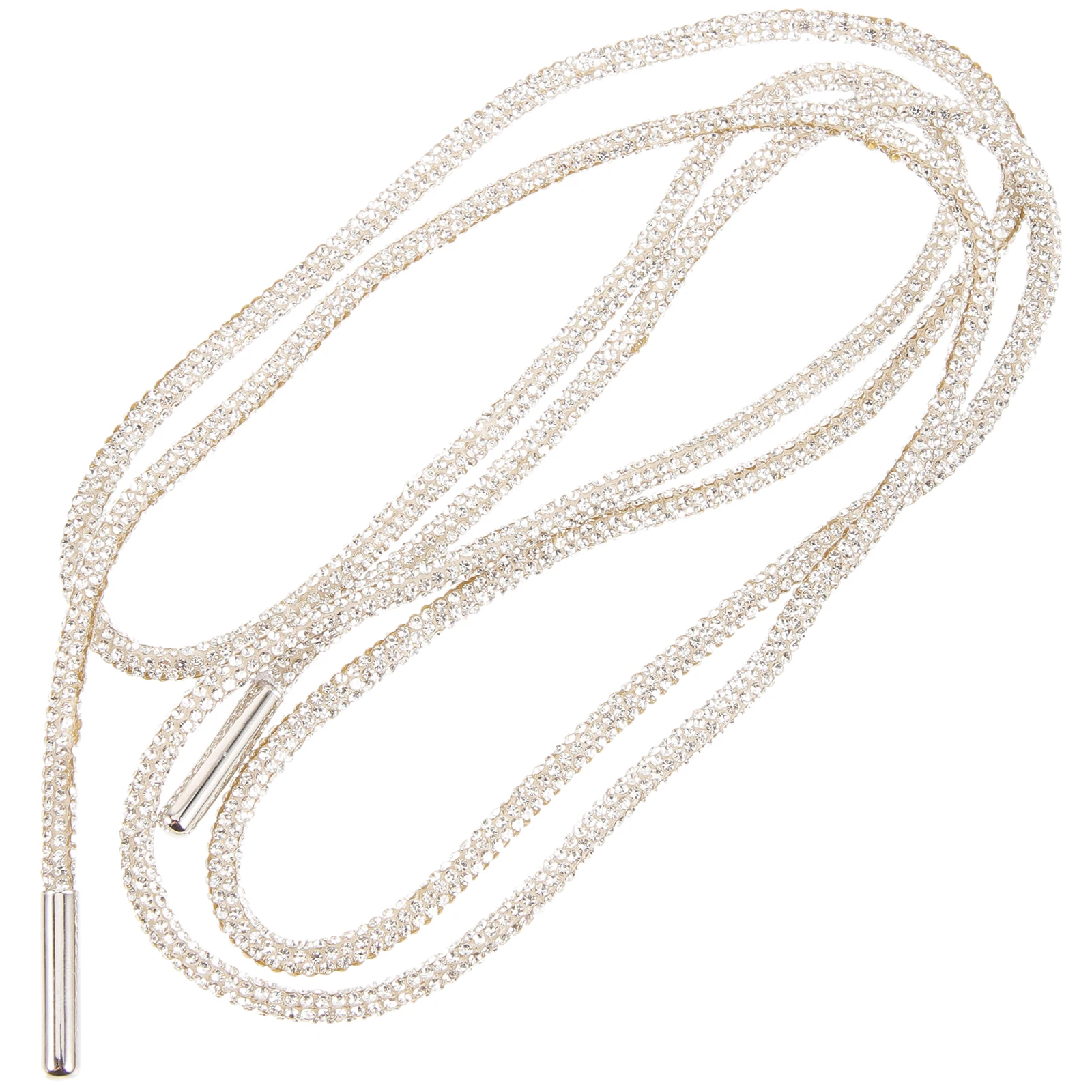 s Rhinestone Lace 4mm White 120cm Crystal Decorative Shoelace Hoodie String Waist Rope Glitter Shoe Lace DIY Material
s Rhinestone Lace 4mm White 120cm Crystal Decorative Shoelace Hoodie String Waist Rope Glitter Shoe Lace DIY Material