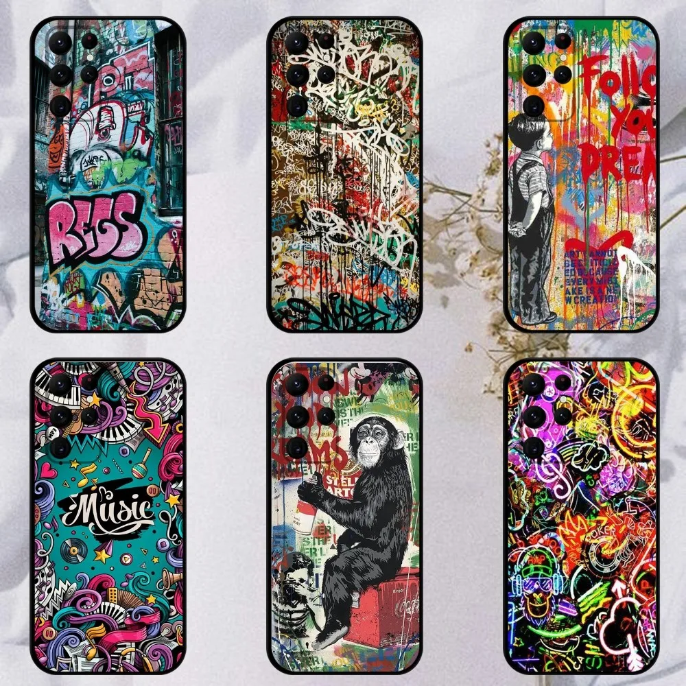 Graffiti Phone Case For Samsung S23,23,22,30,21,10,9,Note20 Ultra,Lite,Ultra,5G,Plus,FE,Black Soft Case
Graffiti Phone Case For Samsung S23,23,22,30,21,10,9,Note20 Ultra,Lite,Ultra,5G,Plus,FE,Black Soft Case