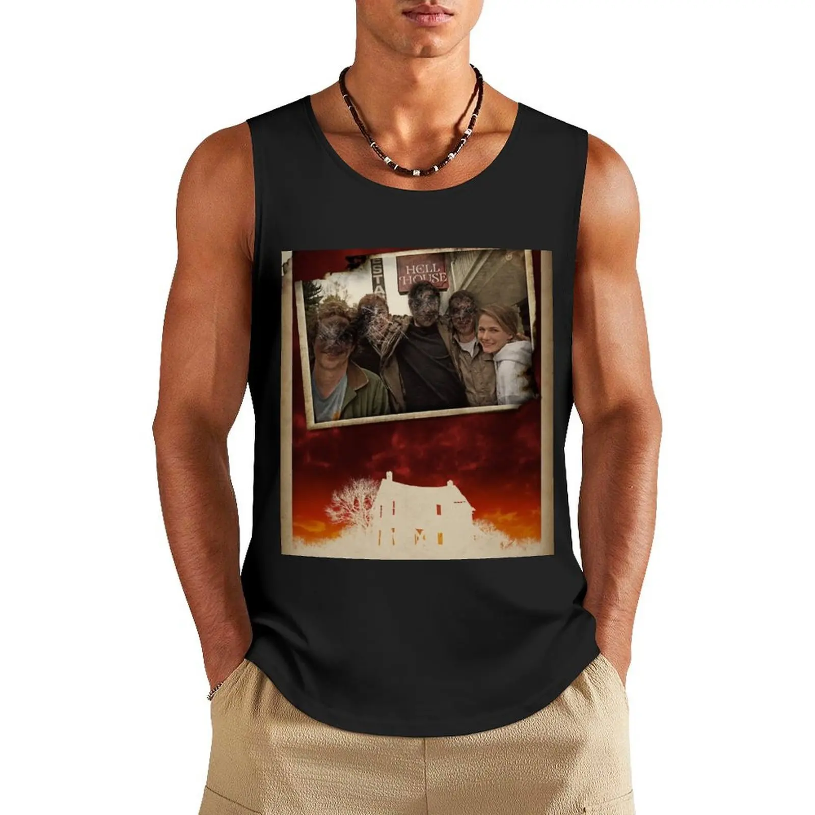 Hell House LLC Horror Movie Tank Top t-shirt for men gym clothes man fitness Men's summer t-shirt
Hell House LLC Horror Movie Tank Top t-shirt for men gym clothes man fitness Men's summer t-shirt