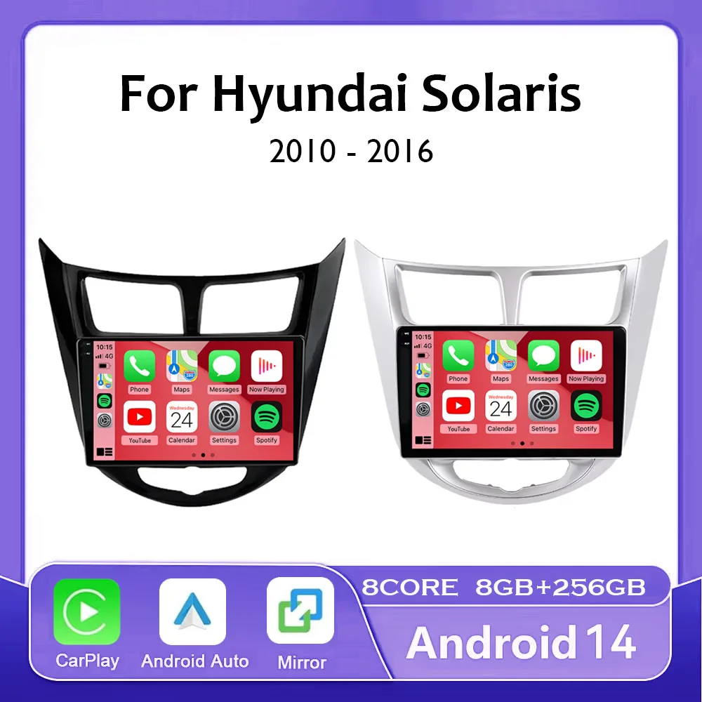 Android 14 для Hyundai Solaris Accent Verna 2010-2016 Carplay Авто Авто Радио Мультимидия Видеоплеер Навигация GPS 4G + WIFI BT
Android 14 для Hyundai Solaris Accent Verna 2010-2016 Carplay Авто Авто Радио Мультимидия Видеоплеер Навигация GPS 4G + WIFI BT