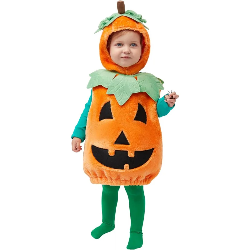 ❤️❤️❤️Spooktacular Creations Halloween Baby Pumpkin Costume with Green leaves for Toddler Halloween Dress Up Pumpkin Part❤️⭐️❤️
❤️❤️❤️Spooktacular Creations Halloween Baby Pumpkin Costume with Green leaves for Toddler Halloween Dress Up Pumpkin Part❤️⭐️❤️