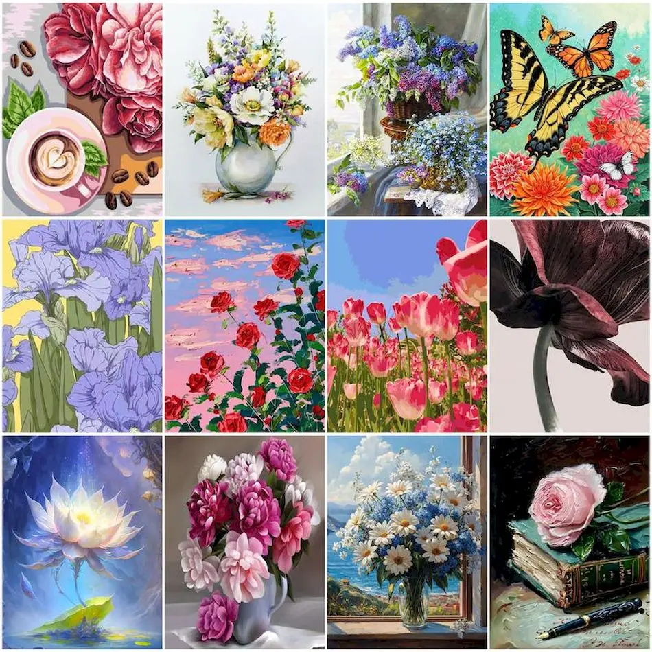 1pc frameless Diy Oil Painting By Numbers Watercolor Flowers Adult Coloring Drawing Art Supplies On Canvas Acrylic Paints Diy Cr
1pc frameless Diy Oil Painting By Numbers Watercolor Flowers Adult Coloring Drawing Art Supplies On Canvas Acrylic Paints Diy Cr