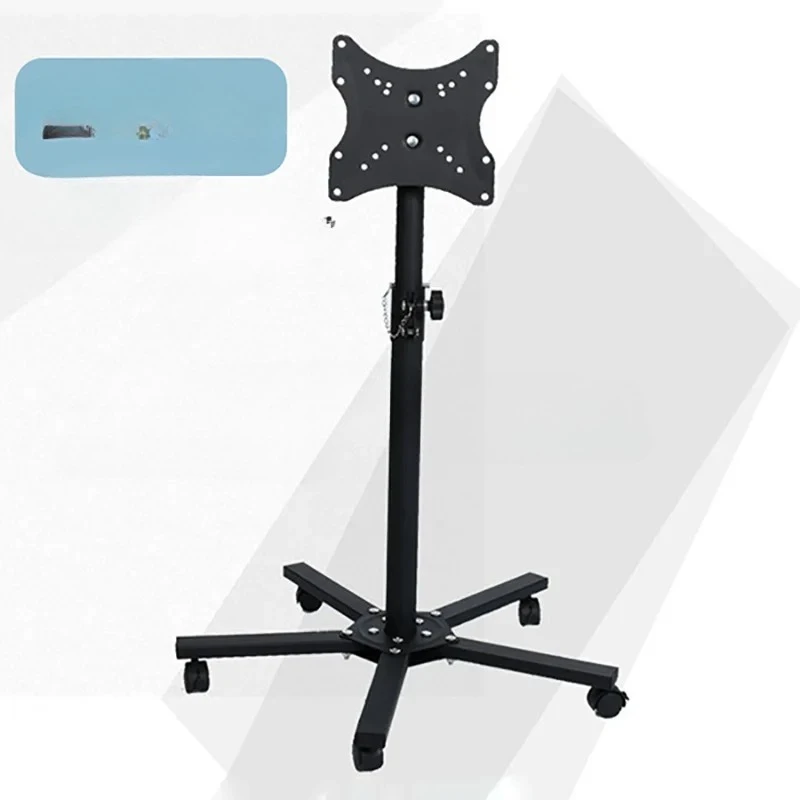 Universal TV Trolley Floor Stand Elevation-adjustable Non-punching LCD Monitor Stand for 14"-43" Portable Rolling TV Holder
Universal TV Trolley Floor Stand Elevation-adjustable Non-punching LCD Monitor Stand for 14"-43" Portable Rolling TV Holder