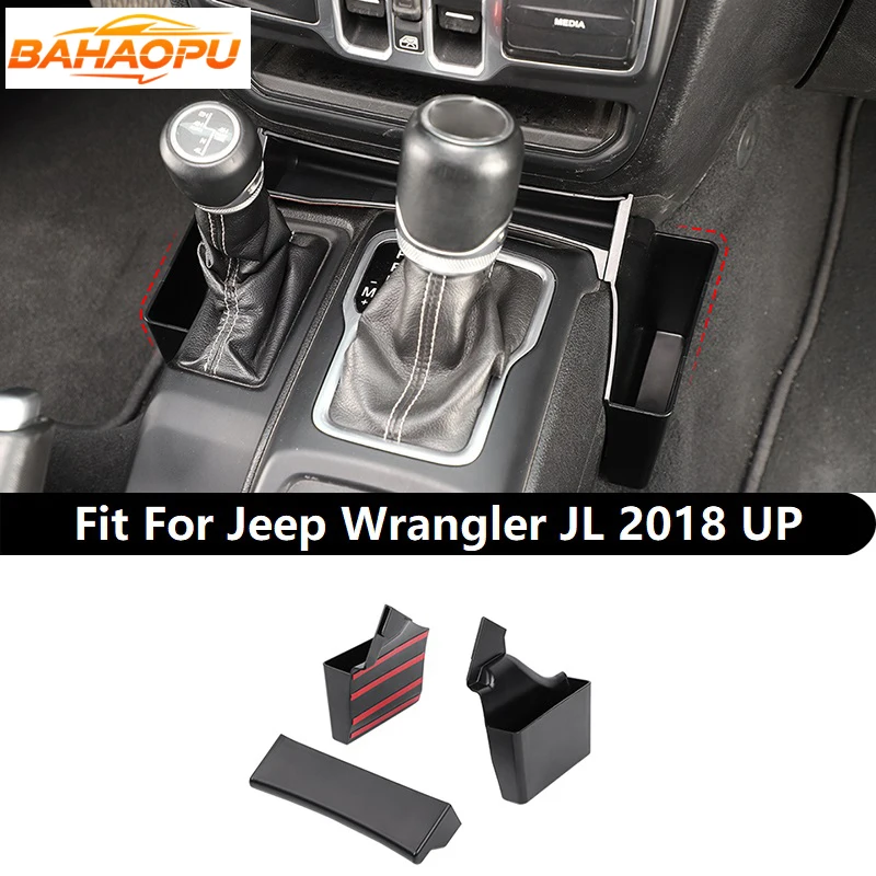 BAHAOPU Car Central Control Gear Shift Side Storage Box Fit For Jeep Wrangler JL/JT Gladiator 2018 Up,Organizer Tray Accessories
BAHAOPU Car Central Control Gear Shift Side Storage Box Fit For Jeep Wrangler JL/JT Gladiator 2018 Up,Organizer Tray Accessories