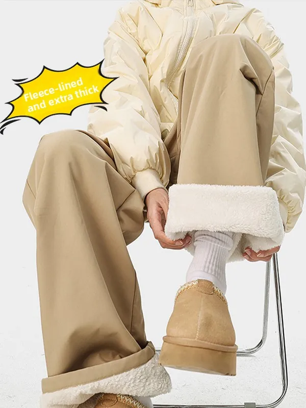 Outdoor Snow Skiing Men's Workwear Trousers Thi Warm Loose Wide Leg Cold Proof Casual Leisure Pants Straight Leg l Waist
Outdoor Snow Skiing Men's Workwear Trousers Thi Warm Loose Wide Leg Cold Proof Casual Leisure Pants Straight Leg l Waist