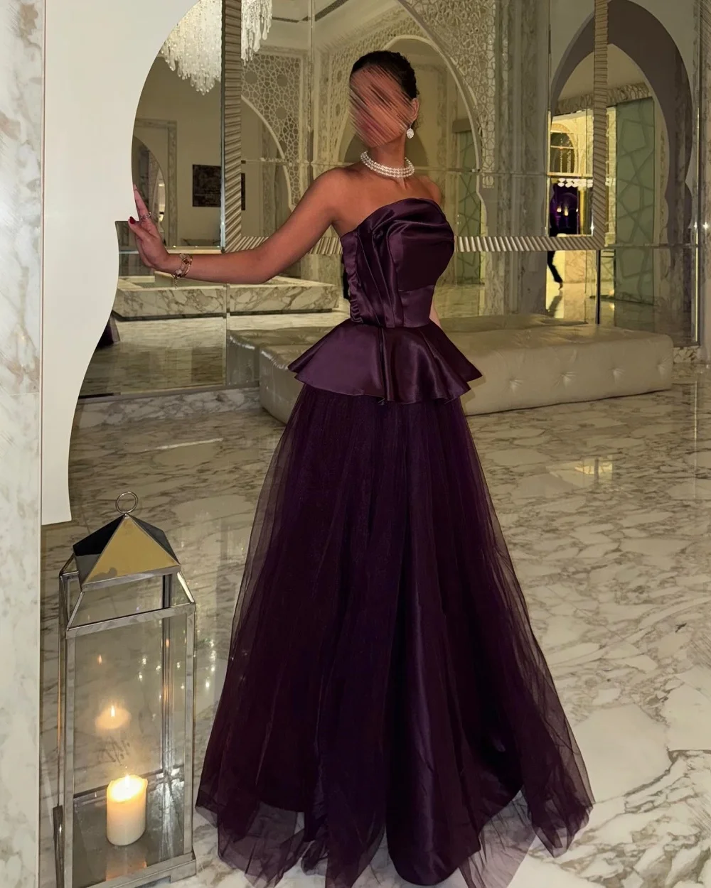 Customized Fashion High Quality Tulle Draped Ruffle Pleat Ball Gown Strapless Long Dresses Bespoke Occasion Dresses Modern Style
Customized Fashion High Quality Tulle Draped Ruffle Pleat Ball Gown Strapless Long Dresses Bespoke Occasion Dresses Modern Style
