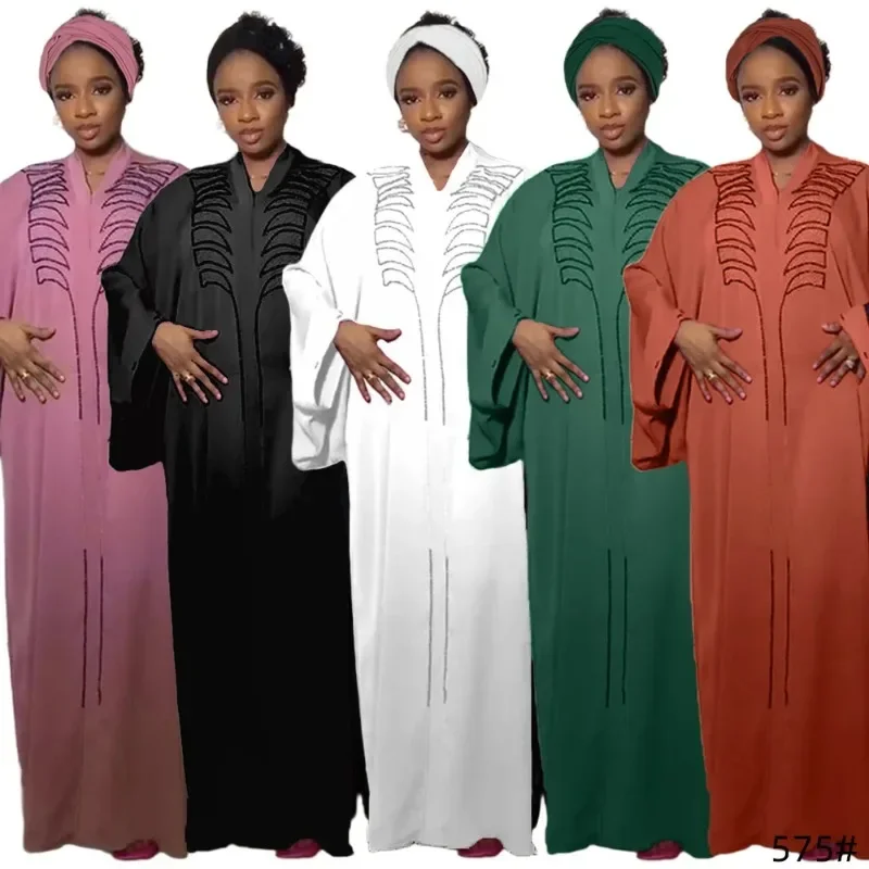 Customized Abayas for Women Dubai Luxury 2025 Africa Muslim Fashion Dress Caftan Marocain Evening Party Dresses Boubou Robe Afri
Customized Abayas for Women Dubai Luxury 2025 Africa Muslim Fashion Dress Caftan Marocain Evening Party Dresses Boubou Robe Afri