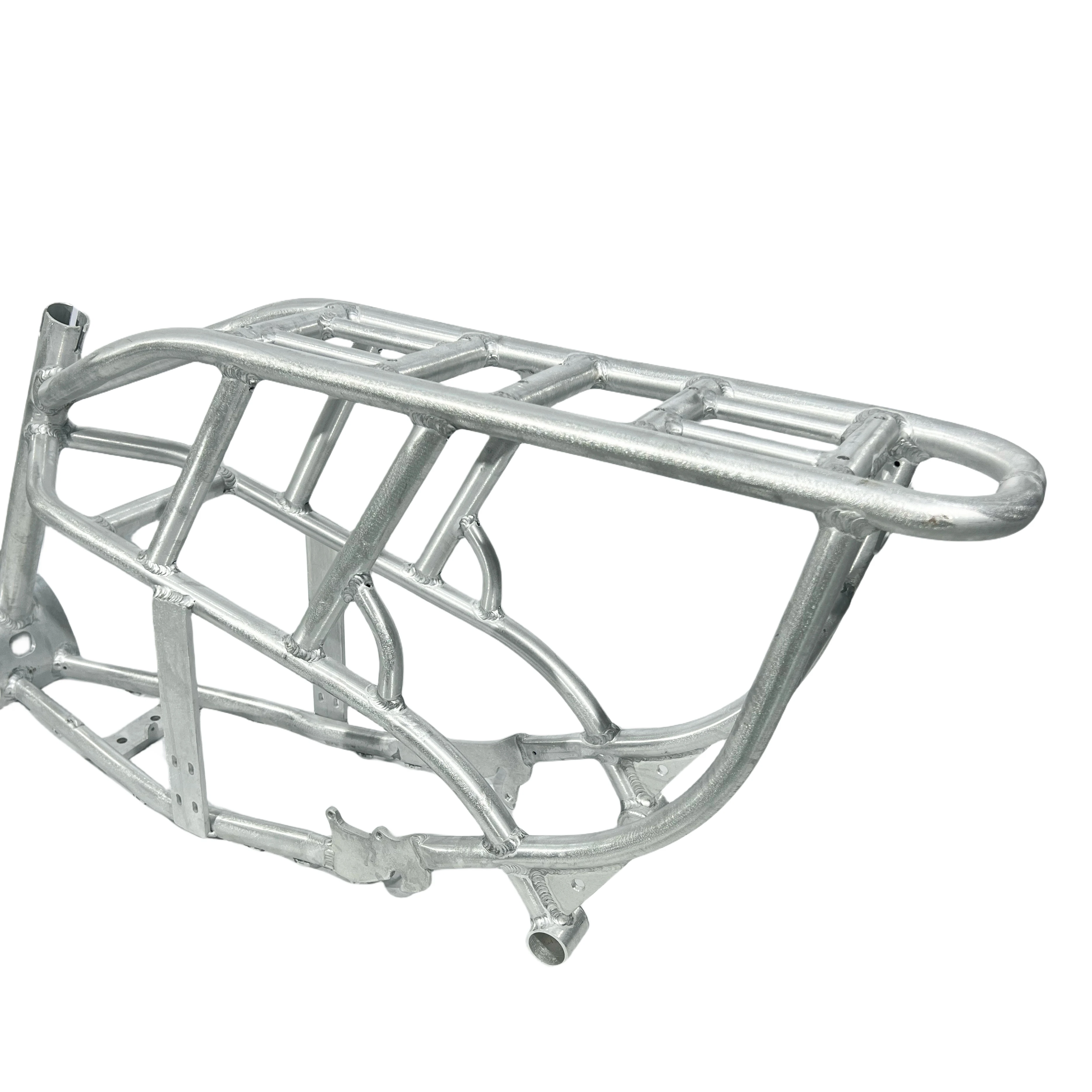 Gloss Aluminum Suspension E-Cargo Bike Frame With Battery Box
Gloss Aluminum Suspension E-Cargo Bike Frame With Battery Box