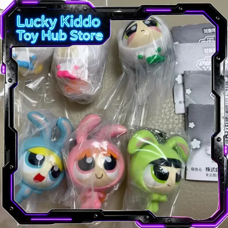 Genuine Bandai Powerpuff Girls Unicorn Bunny Shaped Mini Figure Keychain For Bag Hanging Backpack Decoration Anime Collectors
Genuine Bandai Powerpuff Girls Unicorn Bunny Shaped Mini Figure Keychain For Bag Hanging Backpack Decoration Anime Collectors