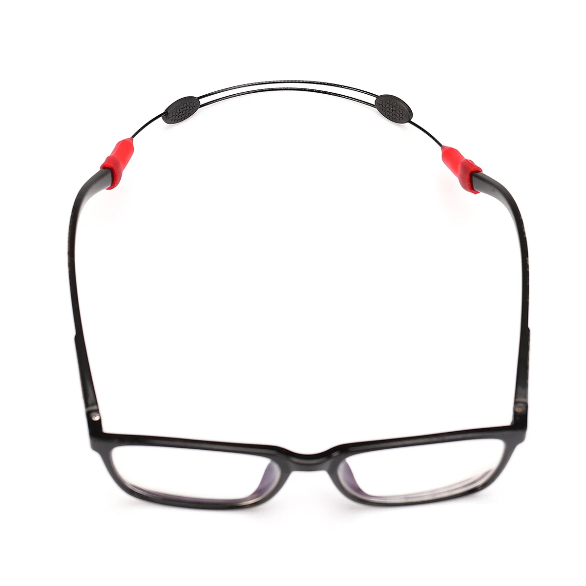Red Silicone Eyeglass Strap Chain Adjustable Universal Fit Sports Safety Cord for Glasses Sunglasses Outdoor Use Hiking Rafting
Red Silicone Eyeglass Strap Chain Adjustable Universal Fit Sports Safety Cord for Glasses Sunglasses Outdoor Use Hiking Rafting