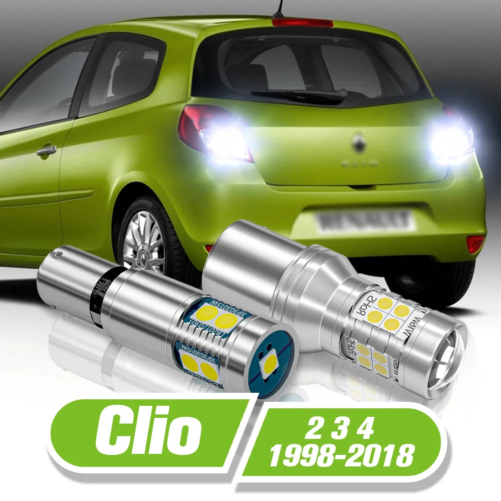 For Renault Clio 2 3 4 LED Reverse Light 2pcs Backup Lamp 1998-2018 2011 2012 2013 2014 2015 2016 2017 Accessories
For Renault Clio 2 3 4 LED Reverse Light 2pcs Backup Lamp 1998-2018 2011 2012 2013 2014 2015 2016 2017 Accessories