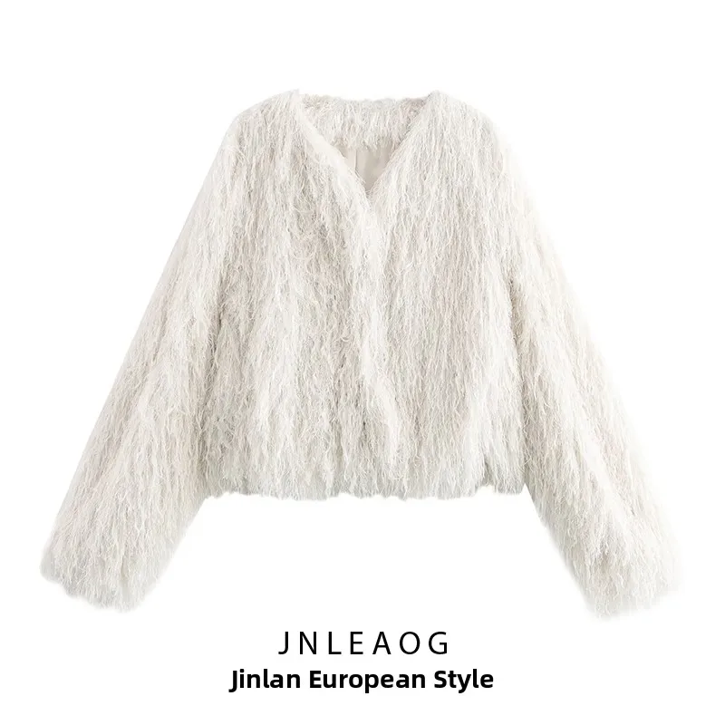 Модная женская куртка JNLEAOG с металлическими цветными лямками и бахромой, осенняя новинка, универсальный дизайн, хит продаж
Модная женская куртка JNLEAOG с металлическими цветными лямками и бахромой, осенняя новинка, универсальный дизайн, хит продаж