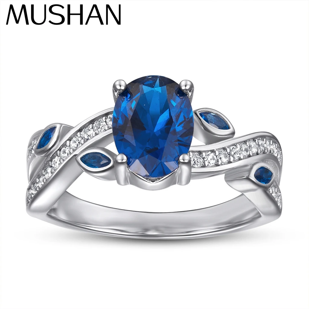 MuShan Jewelry 925 Sterling Silver Rings Bands Engagement Ring 7A Cubic Zirconia Rings Bands Trendy Anniversary Women Gift
MuShan Jewelry 925 Sterling Silver Rings Bands Engagement Ring 7A Cubic Zirconia Rings Bands Trendy Anniversary Women Gift