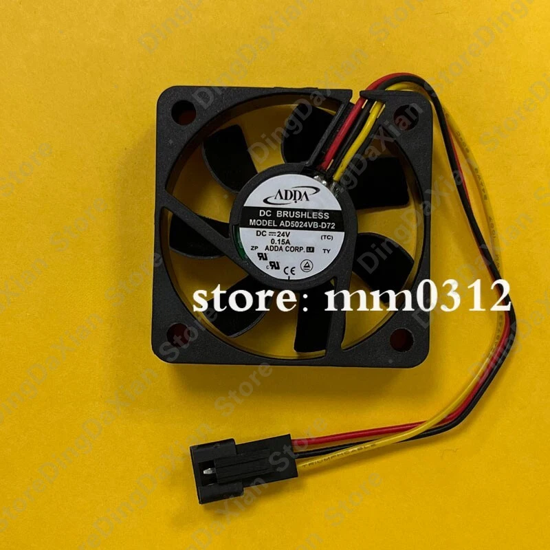S For ADDA AD5024VB-D72 DC24V 0.15A 3-Pin Inverter Silent Cooling Fan 1pcs
S For ADDA AD5024VB-D72 DC24V 0.15A 3-Pin Inverter Silent Cooling Fan 1pcs
