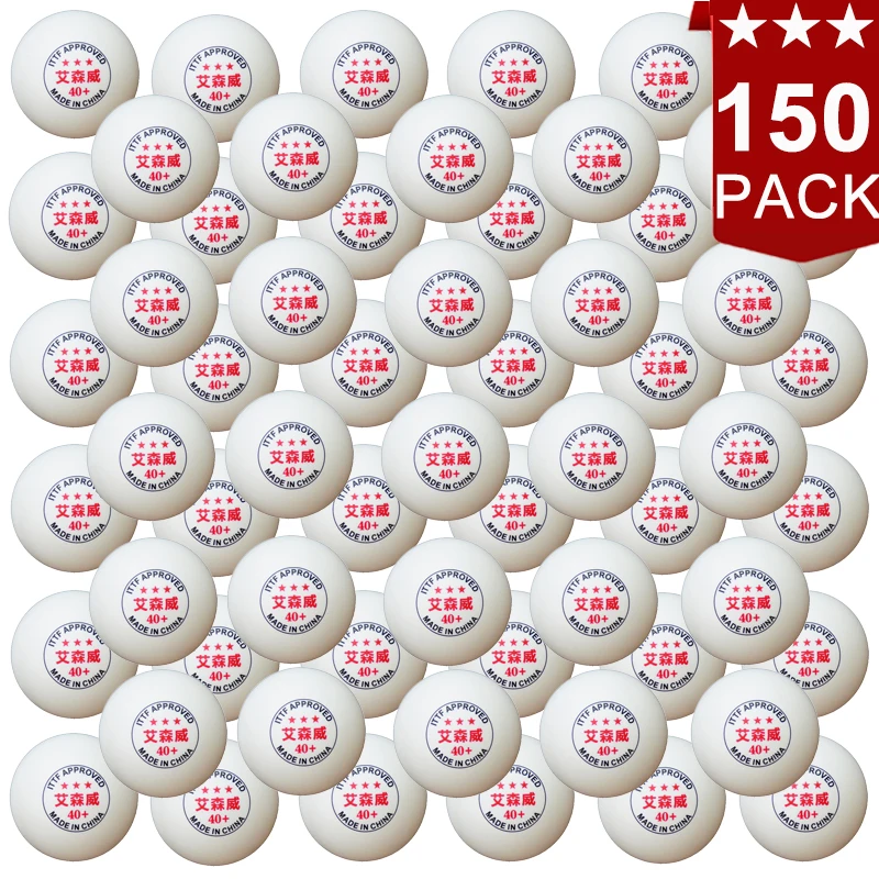 150PCS ABS D40+ Table Tennis Ball 3 Star 1 Star High-quality Amateur Advanced Ping Pong Balls ITTF Approved Orange White Balls
150PCS ABS D40+ Table Tennis Ball 3 Star 1 Star High-quality Amateur Advanced Ping Pong Balls ITTF Approved Orange White Balls