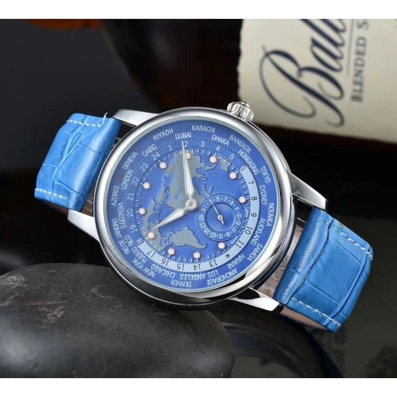 2025 Men's Quartz Chronograph Watch - Genuine Leather Strap Analog Wristwatch with Second Hand, Casual Business Dress Timepiece
2025 Men's Quartz Chronograph Watch - Genuine Leather Strap Analog Wristwatch with Second Hand, Casual Business Dress Timepiece