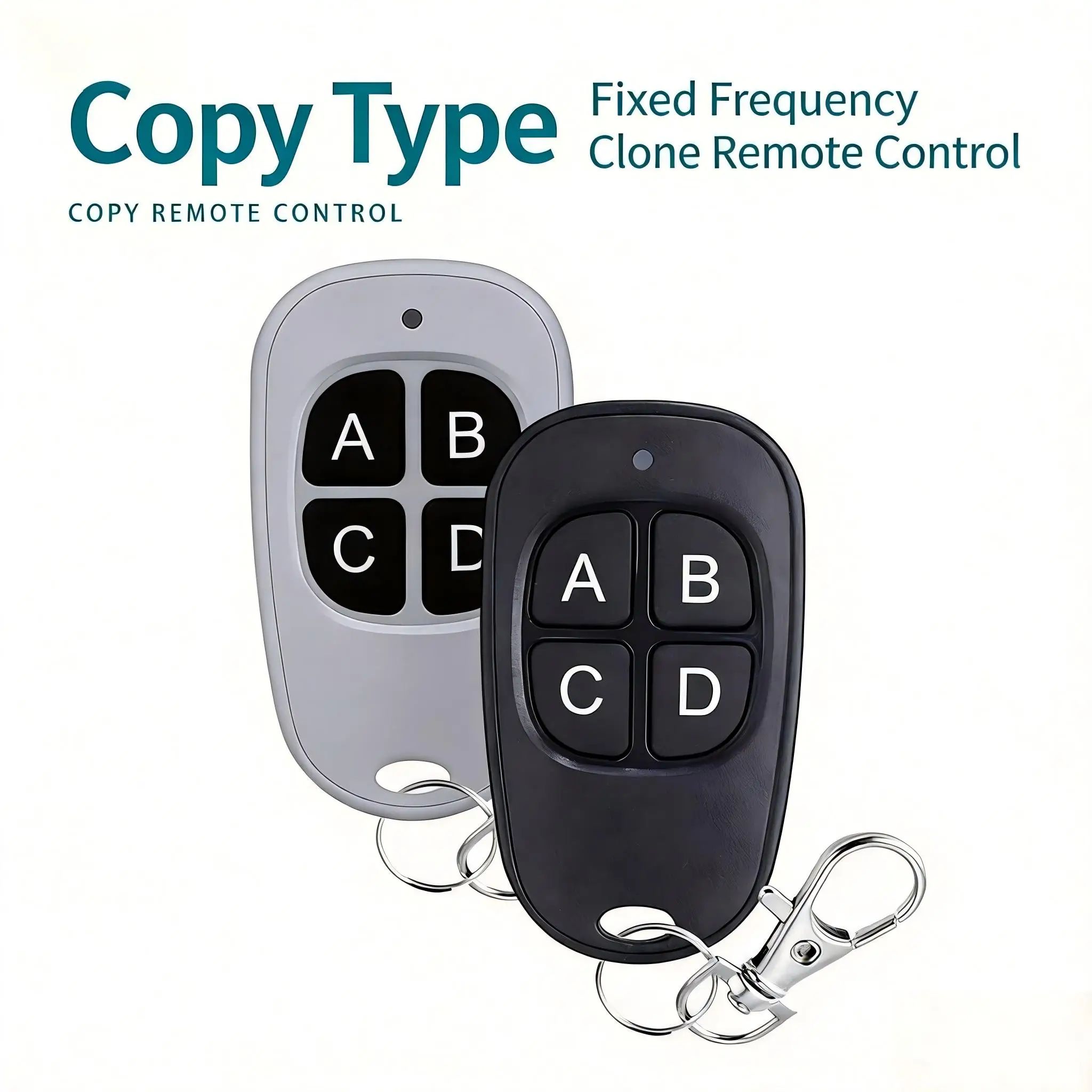 433MHz 4 Keys Garage Door Remote ControlCopy Universal Remote Control Cloning electric gate Remote Controller Duplicator Key
433MHz 4 Keys Garage Door Remote ControlCopy Universal Remote Control Cloning electric gate Remote Controller Duplicator Key