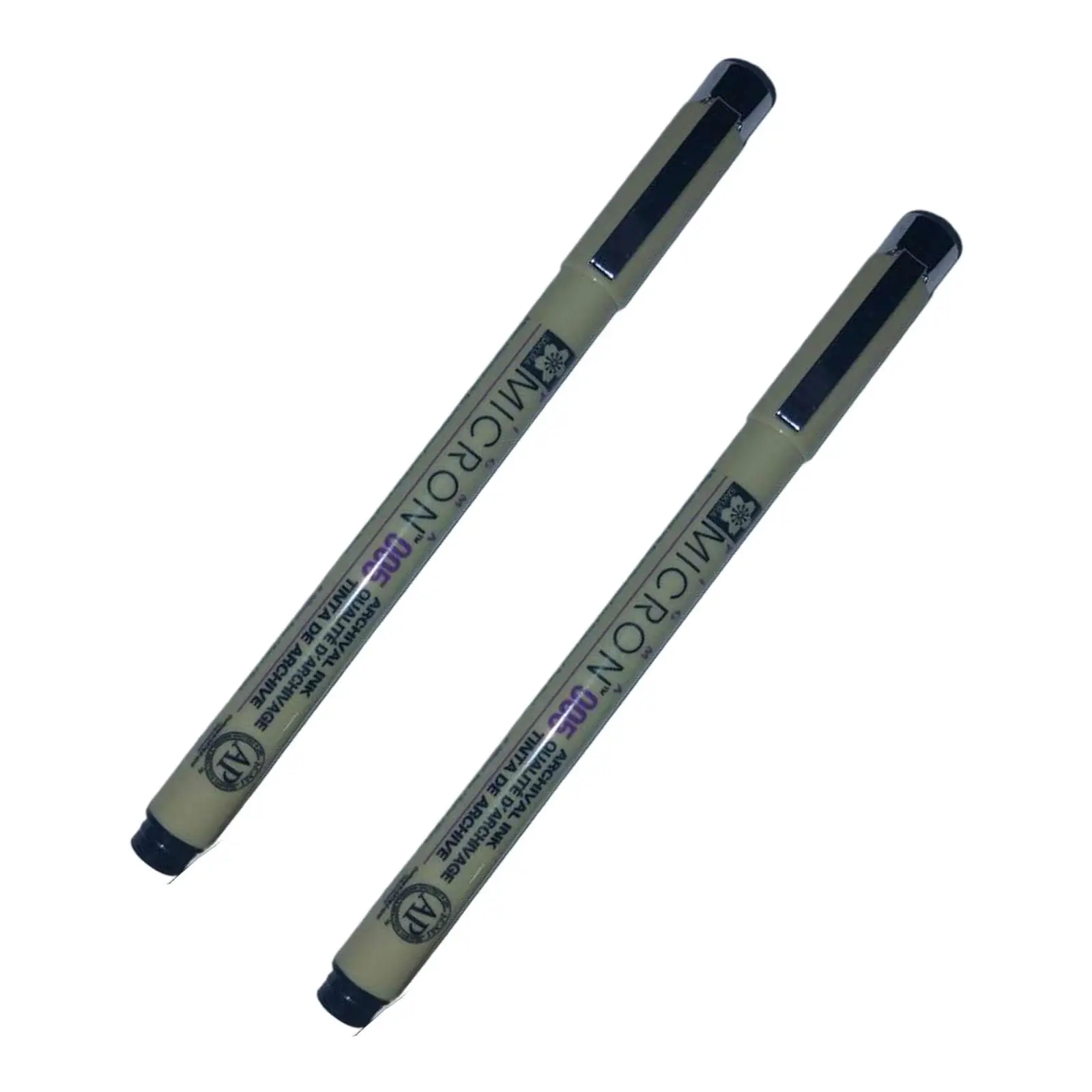 2PCS 005 Nib Black Micro Pens Fine Point Technical Drawing Pen, Anti-Bleed
2PCS 005 Nib Black Micro Pens Fine Point Technical Drawing Pen, Anti-Bleed