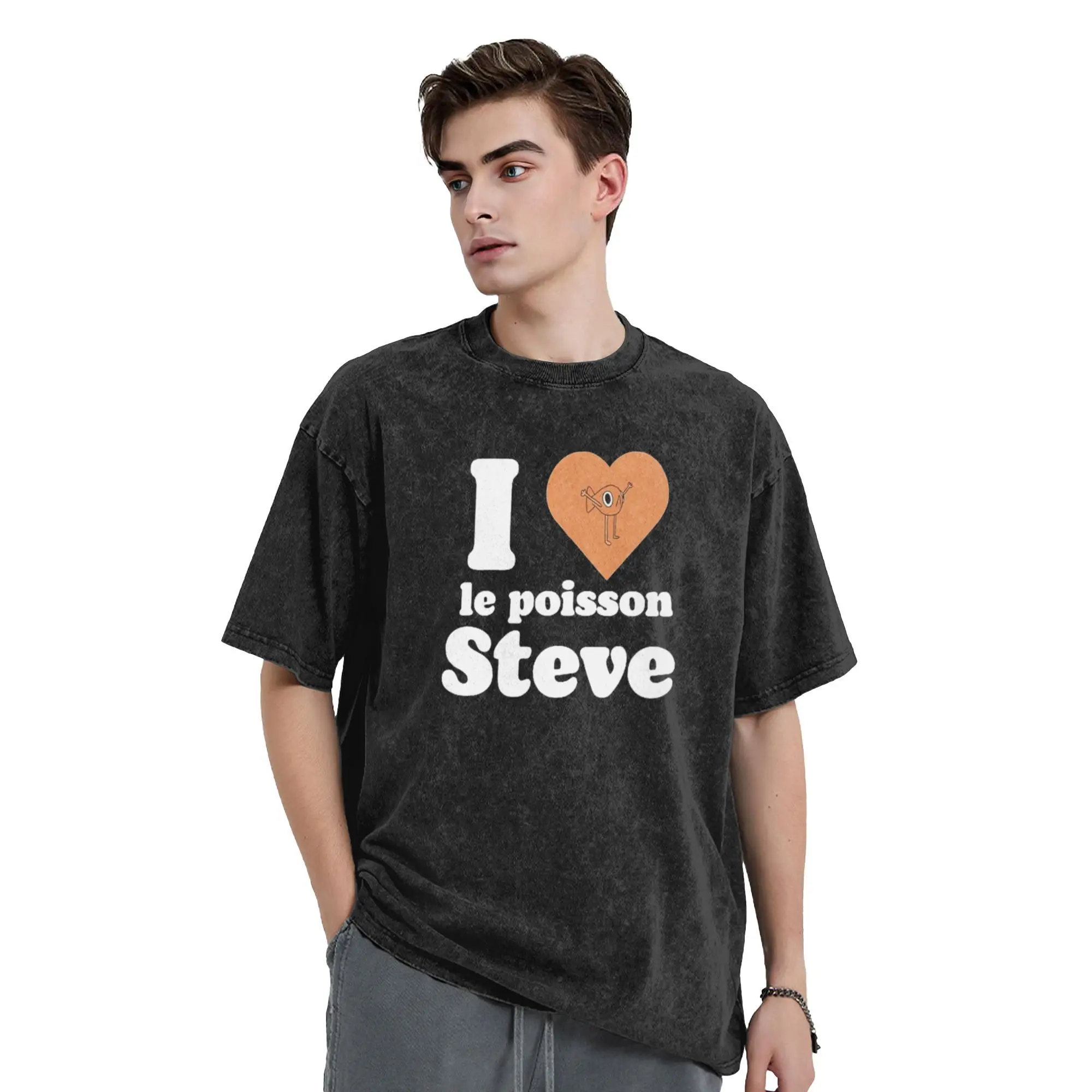 Футболки I Love Le Poisson Steve, уличная одежда, винтажная футболка в стиле хип-хоп, футболки, топы для мужчин и женщин, 100% хлопок, большие размеры, лето
Футболки I Love Le Poisson Steve, уличная одежда, винтажная футболка в стиле хип-хоп, футболки, топы для мужчин и женщин, 100% хлопок, большие размеры, лето