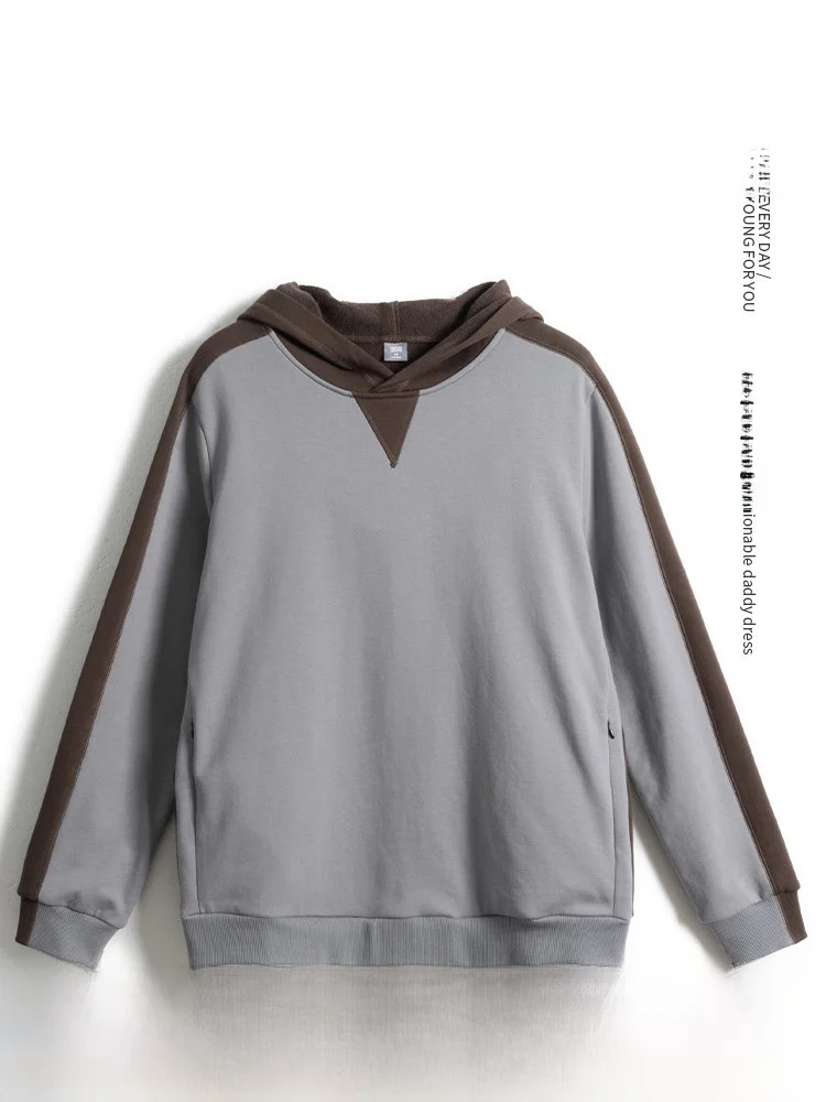 Men's Thick Cotton Hoodie Spring Autumn Winter Loose Fit Comfortable Breathable Fashionable Urban Style Long Sleeve T-Shirt
Men's Thick Cotton Hoodie Spring Autumn Winter Loose Fit Comfortable Breathable Fashionable Urban Style Long Sleeve T-Shirt