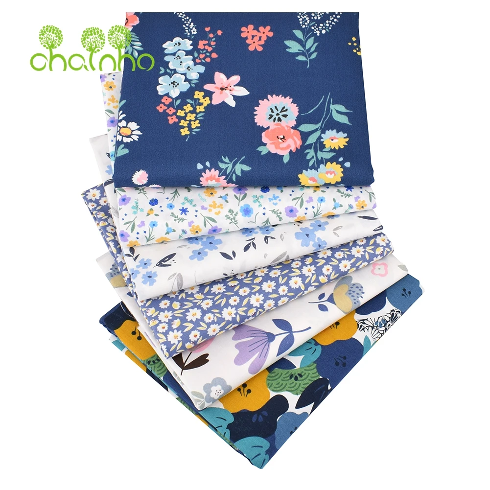 Chainho, хлопчатобумажная ткань саржевого переплетения с принтом, материал для шитья своими руками, ткань для лоскутного шитья, серия с синими цветочными принтами, 2 характеристики, 15C196
Chainho, хлопчатобумажная ткань саржевого переплетения с принтом, материал для шитья своими руками, ткань для лоскутного шитья, серия с синими цветочными принтами, 2 характеристики, 15C196